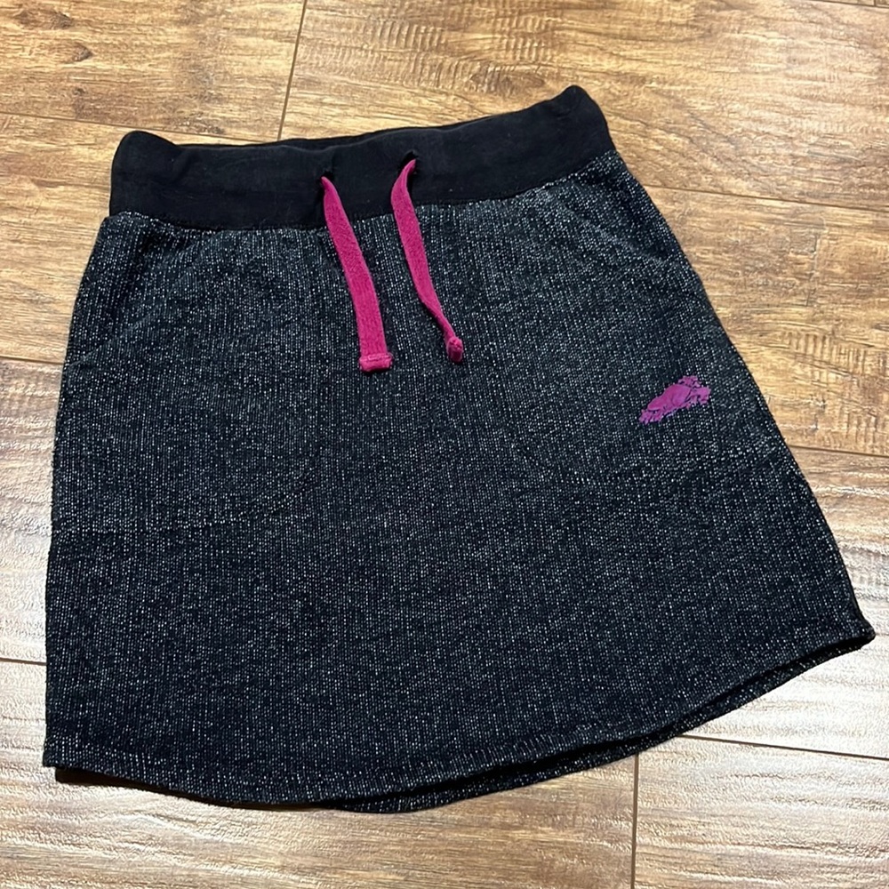 Roots black skirt sweatpant material